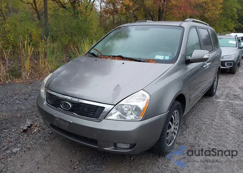 2012 Kia Sedona Ex from USA, damaged, VIN KNDMH4C78C6435277
